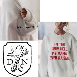 New with Tags Daydream Nation The Only Hell Couch Crasher Pullover Medium